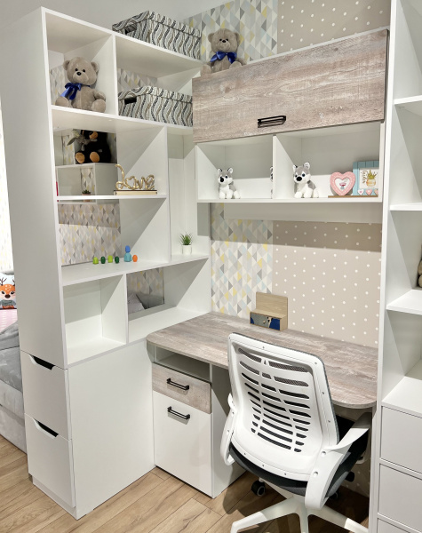 Стеллаж-перегородка для зонирования 1000 мм от Династия Kids