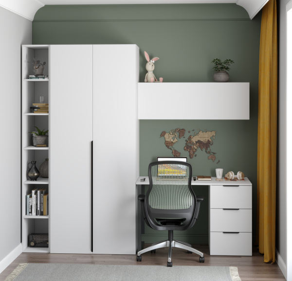 Полка настенная 1200 мм коллекции Брайт  от Династия Kids