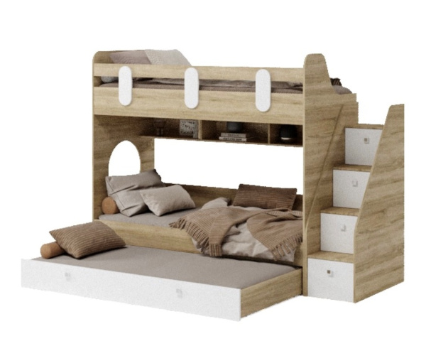 Кровать Фортуна-3 190х80 (цвет белый)