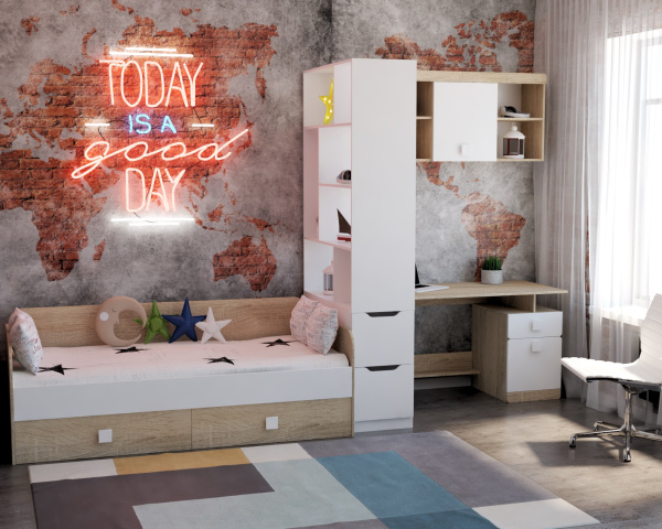 Полка-1 коллекции Формат от Династия Kids