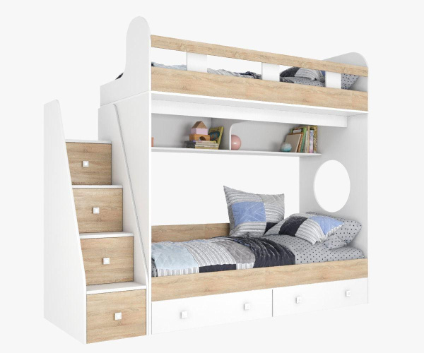 Кровать двухъярусная Юниор-1 (спальные места 160х80)