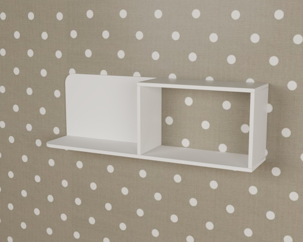 Полка навесная коллекции Мозаика-2 от Династия Kids