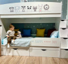 Двухъярусная кровать коллекции Хэппи 180х80 с бортиком от Династия Kids